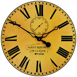 Lascelles Glasgow Station Clock, Dia.50cm